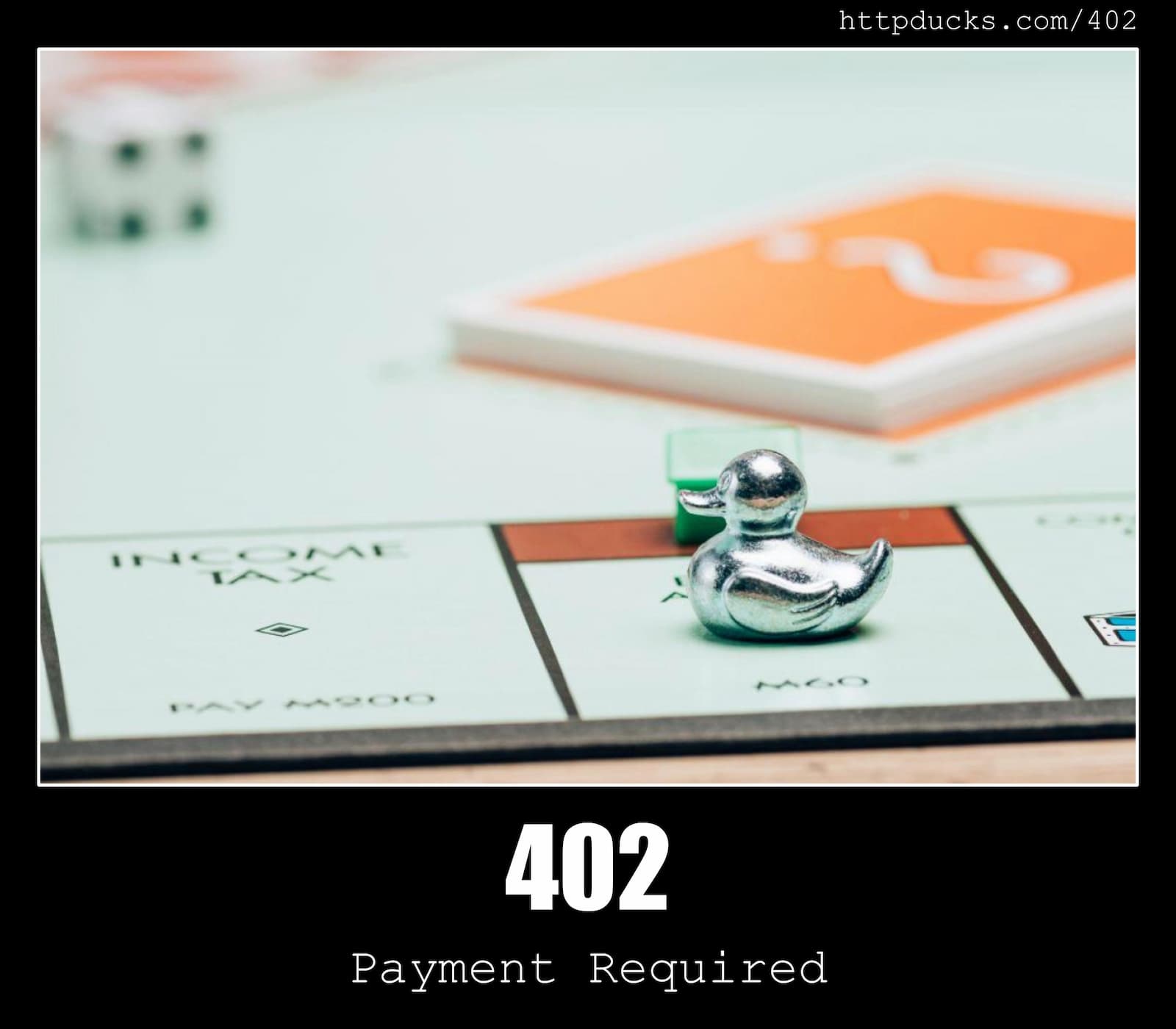 HTTP Status Code 402 Payment Required & Ducks