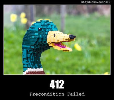412 Precondition Failed & Ducks
