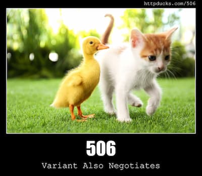 506 Variant Also Negotiates & Ducks